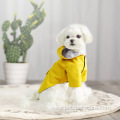 2020 new waterproof pet clothes outdoor dog raincoat